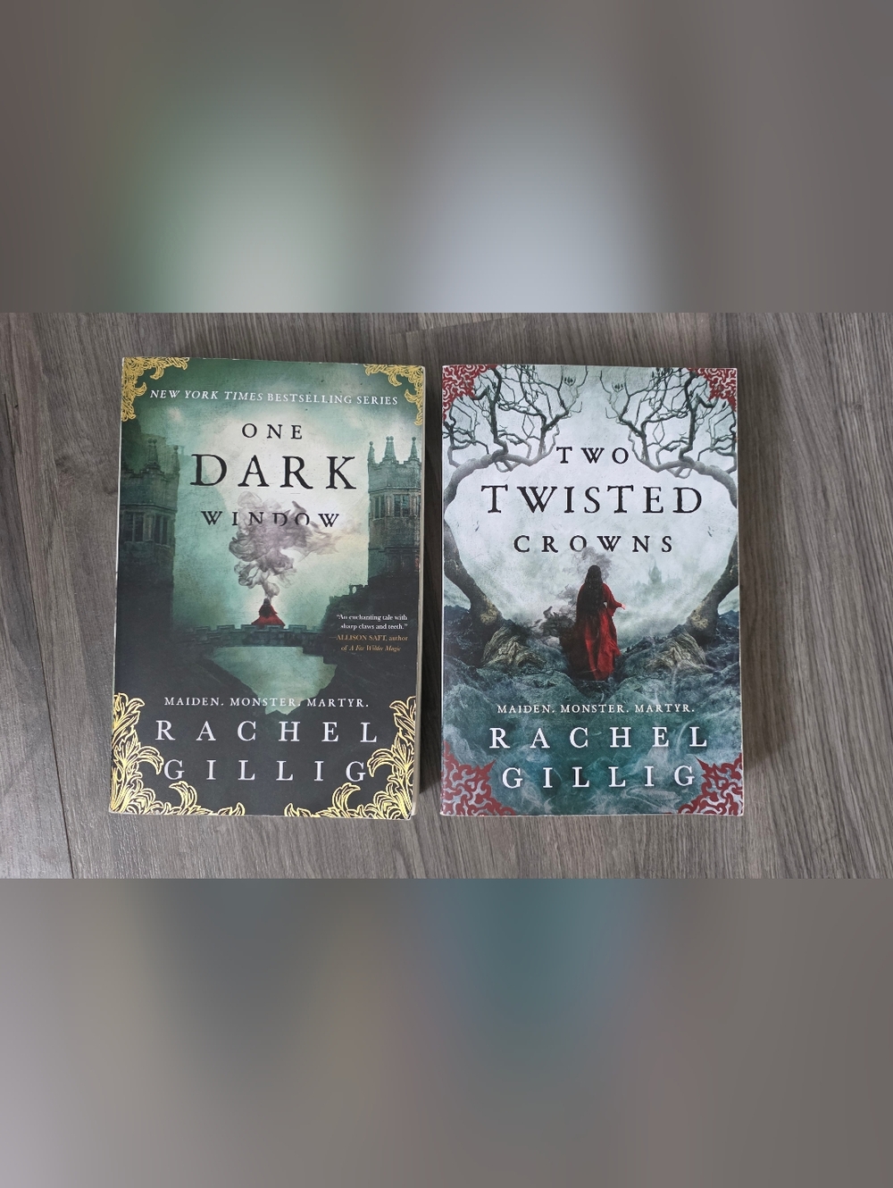 Two Twisted Crowns & One Dark Window — Rachel Gillig Paperback Set